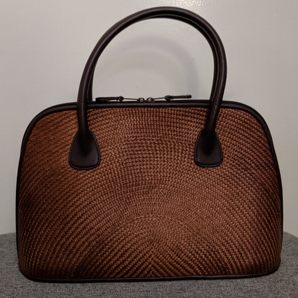 Le Sac Handbags - Le Sac Kultura Brown Raffia Handbag Philippines